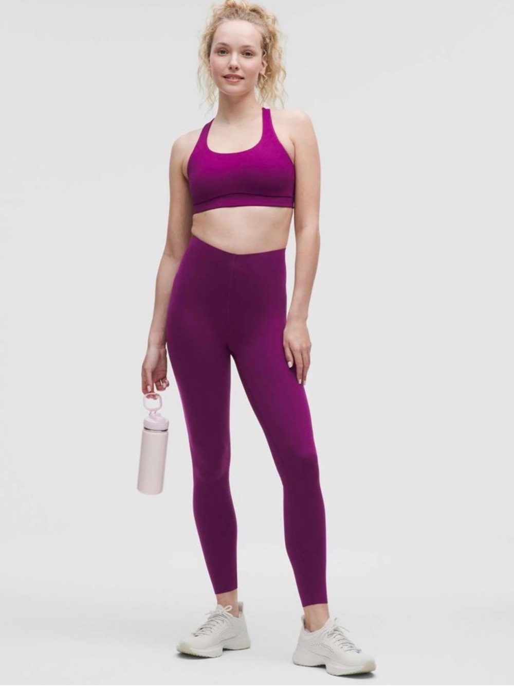 🆕 LULULEMON Glow Up™ Super High-Rise Tight 28” Chilled Grape Size 8 NWT
